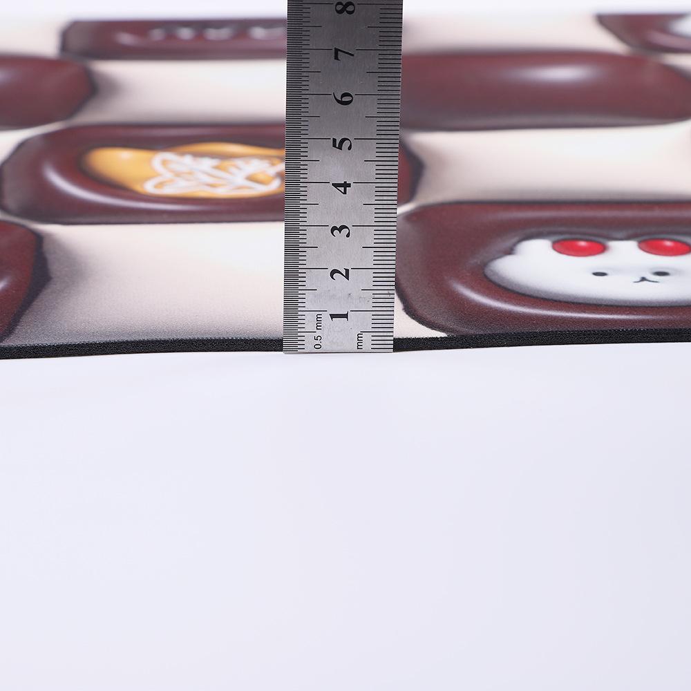 Square Diatom Mud Mat Kitchen Drain Mat Toilet Bath Absorbent Mat Modern Simple Carpet