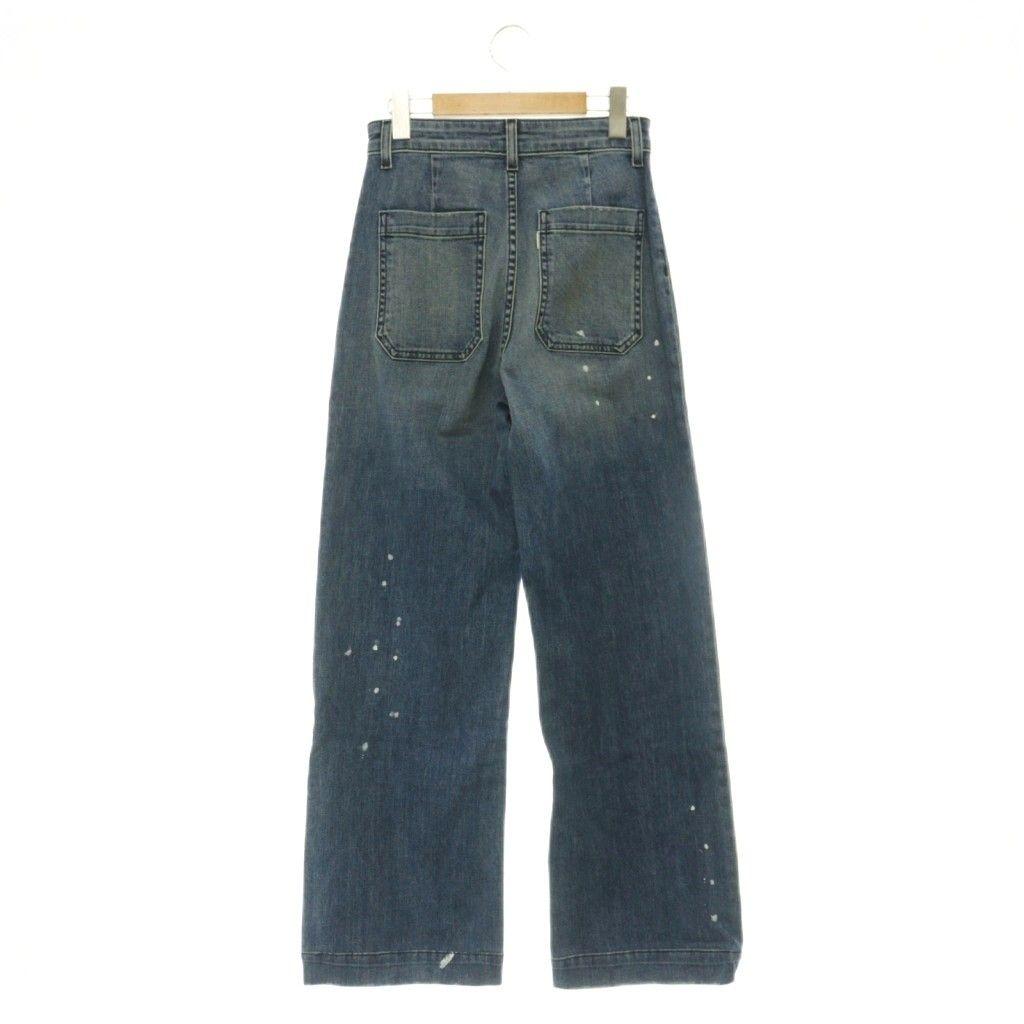Used ASKK NY JEANS SAILOR PANT denim pants jeans paint distressed L'Appartement handling 26 blue /MY OS SH