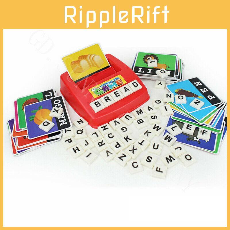 Engaging Educational English Spelling Alphabet Letter Game For Kids Learning Fun