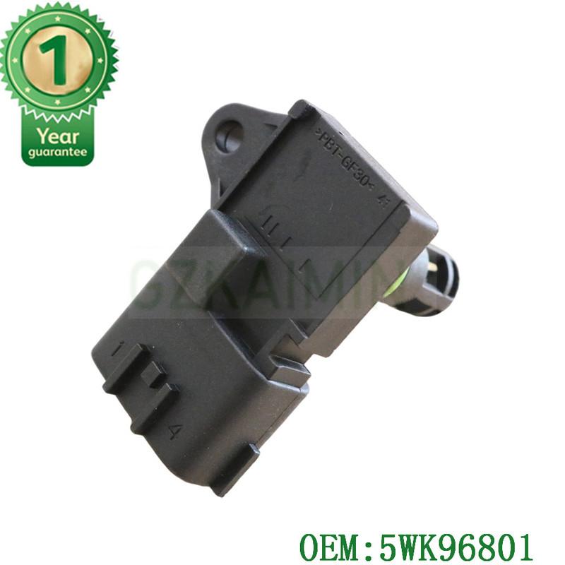 MAP Air Intake Pressure Sensor OEM 4921322 5WK96801 2897333 A2C533266 Fits For Dodge Ram Cumm Diesel 6.7L