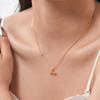 Cherry Pendant Necklaces For Women Dainty Fruit Gold Color Clavicle Chain Necklace Stainless Steel Fashion Trendy Jewelry Gifts