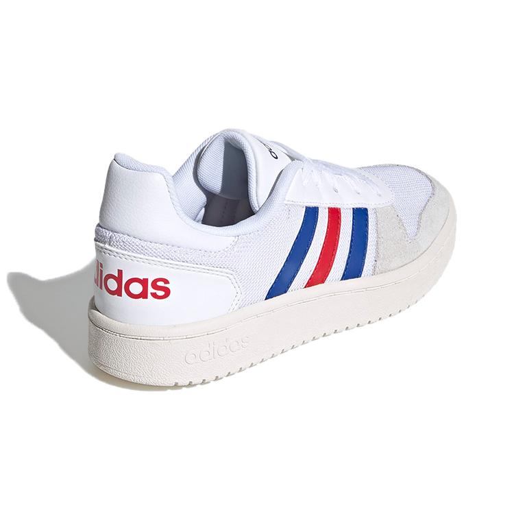 Adidas Neo Hoops 2.0 Low top Children's Basketball Shoes White Blue Red Kids' FW9120