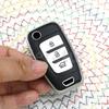 Auto Shell Keyless Leather Tpu Remote Key Fob Case Cover For Hyundai Genesis Ix35 I30 Sonata Tucson Verna Accent Venue Elantra