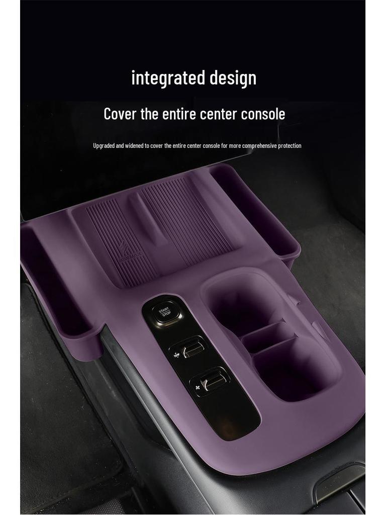 Xiaomi SU7 Ultra Silicone Anti-slip Wireless Charging Pad for 2024-25 Center Console
