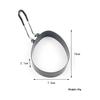 Stainless Steel Egg Frying Ring 14 Styles Non-Stick Easy Clean Egg Mold for Breakfast Sandwich McMuffin Making