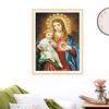 5D DIY Diamond Painting Full Drill Virgin & Child Rhinestone Cross Stitch Kits Handmade Embroider Crafts for Child