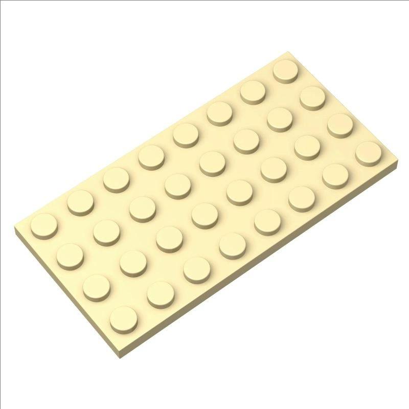 50g/12KS 3035 Tenké cihličky 4x8 Bodů Stavebnice Moc Kompatibilní s Cihličkami DIY Dětská Hračka Sestavení