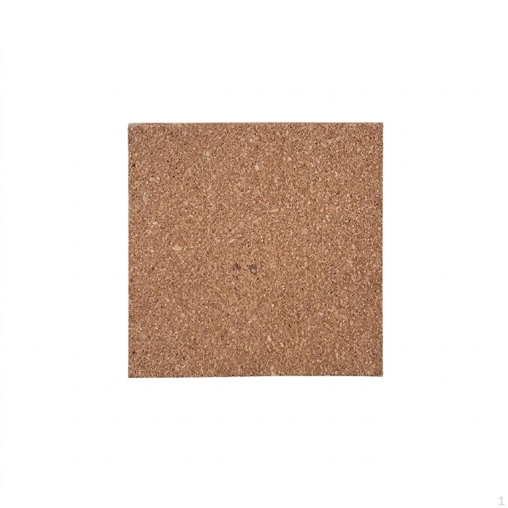 Leathercraft Cork Board Dense with Pin Storage Guarding Sheet for