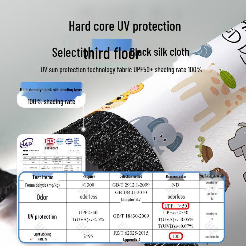 Magnetic Car Sun Shade: Blackout Privacy Curtain for Baby and Child Strollers