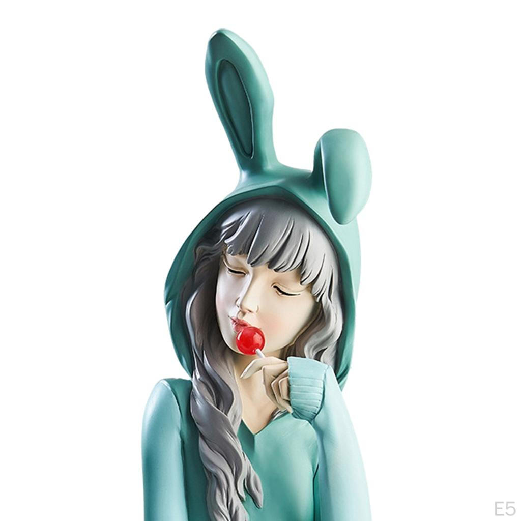 Elegant Resin Figurine Sculpture for Home Decor