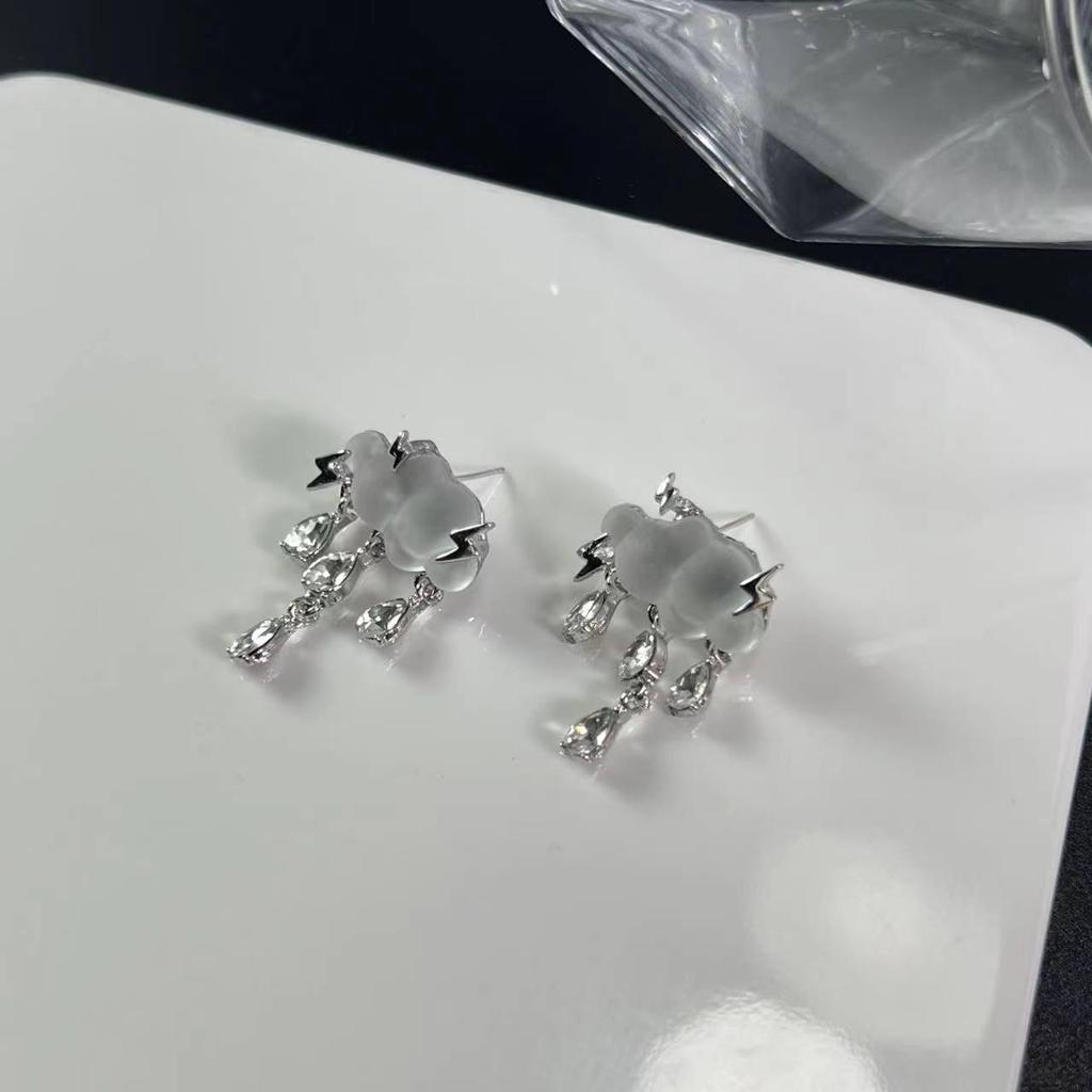 Japanese & Korean High-End Cloud Series Earrings & Necklaces - Cute, Unique, Niche Designs
