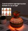 300ml USB Air Humidifier, Mini Humidifier Desktop Humidifier, Hollow Vase Shape Humidifier With Colorful Night Lights