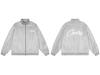 Chaqueta de Invierno Acolchada de Plumas Corteiz Alcatraz con LOGOTIPO Bordado