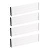 Adjustable Drawer Storage Divider 2/4/6Pcs Retractable Sorting Partition Baffle for Kid Toy Makeup Drawer Organization