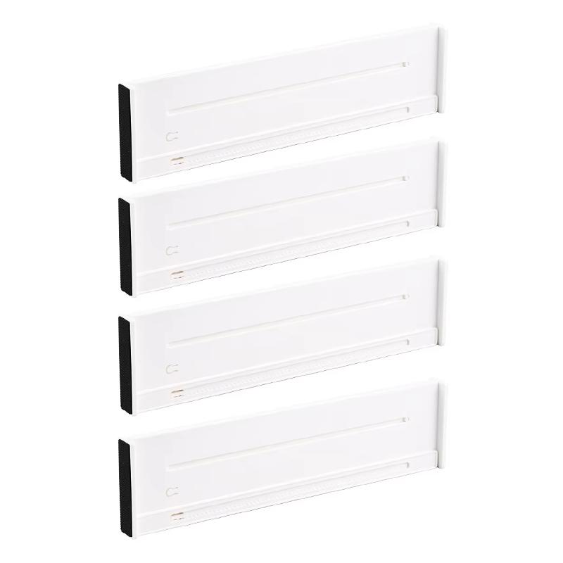 Adjustable Drawer Storage Divider 2/4/6Pcs Retractable Sorting Partition Baffle for Kid Toy Makeup Drawer Organization