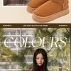 2026 Women's Winter Snow Boots: Non-Slip, Warm, Leather & Fur-Integrated, Thick Sole, Plus Velvet, Short Northeast Wool Slippers.