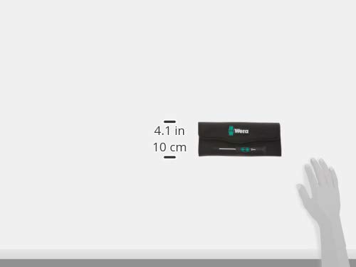 WERA Kraftform Handle Precision Screwdriver Storage Pouch for 12 Screwdrivers, 235 x 115 mm, 671385