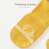 Baby-Cartoon-Socken in der Mitte der Wade, gekämmte Baumwollsocken, Babystrümpfe, lange Socken