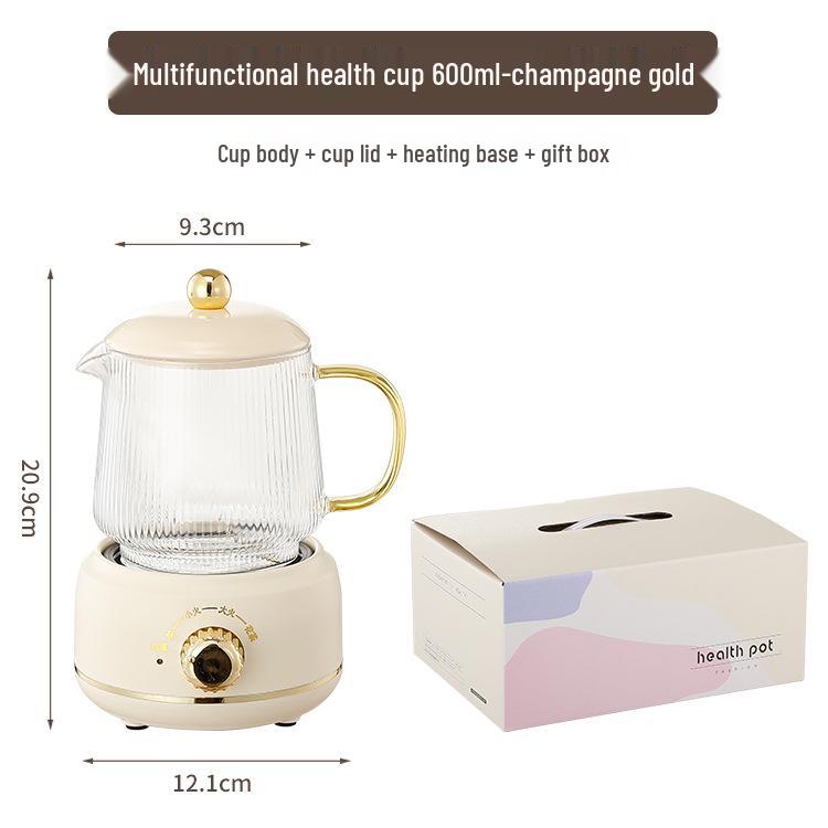 Yueerde Multi-Function Electric Heating Cup - Mini Tea & Health Pot for Office