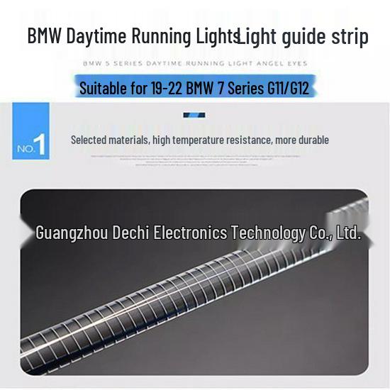 Compatible with 19-22 BMW 7 Series G11 G12 Daytime Running Light Guide Strip Headlight Angel Eye.