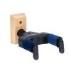 Btuty Guitar Hook Wall Mount Auto Lock Gravity Rotatable 45 Beech Protects Base Guitar Instrument Hanger Hanger, Degrees, Wood,