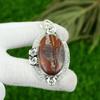 Natural Noreena Jasper Gemstone Pendant 925 Sterling Silver Jewelry For Girls
