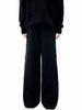 11KN Unisex Retro Wide Leg Work Pants with 3D Pockets - Pleated, Loose, Slimming, Casual, Long Fit