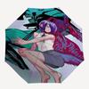 1pc Outdoor Umbrella with Anime Character Design - Automatic Opening/Closing Umbrella with Portable Tri-Fold Design, 8-Rib Iron Frame - Perfect Gift f