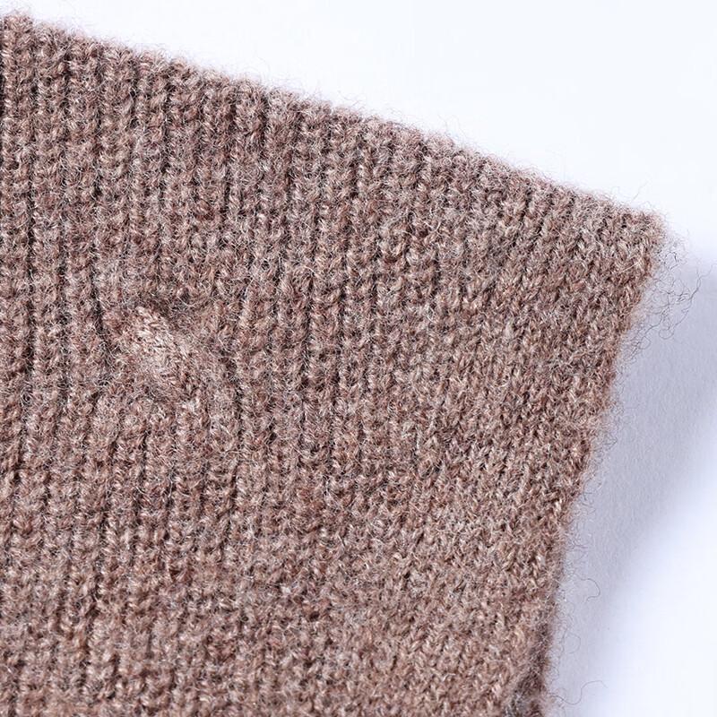 Men's 100% Wool V-Neck Vest