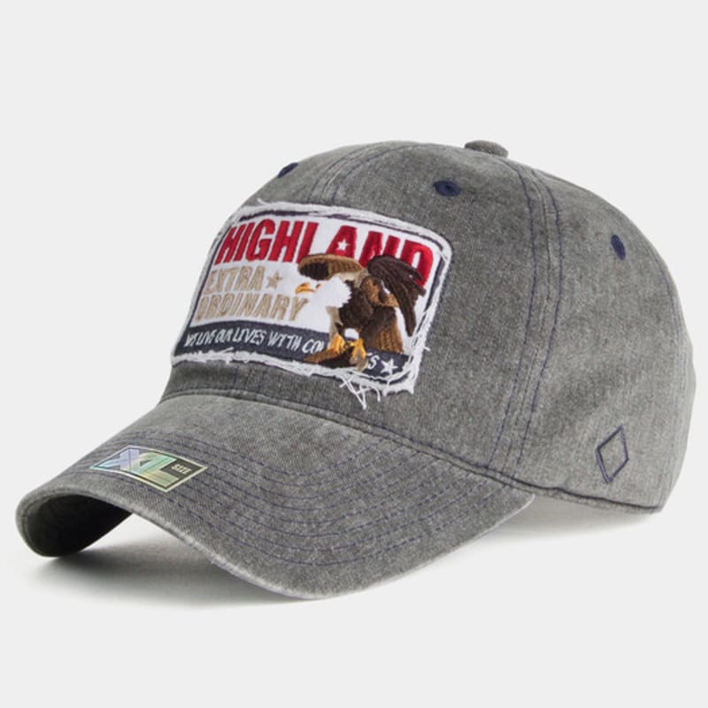 

PLATEAU Oversized Washed Ball Cap XL HIGH EA VTG CAP GREY XL