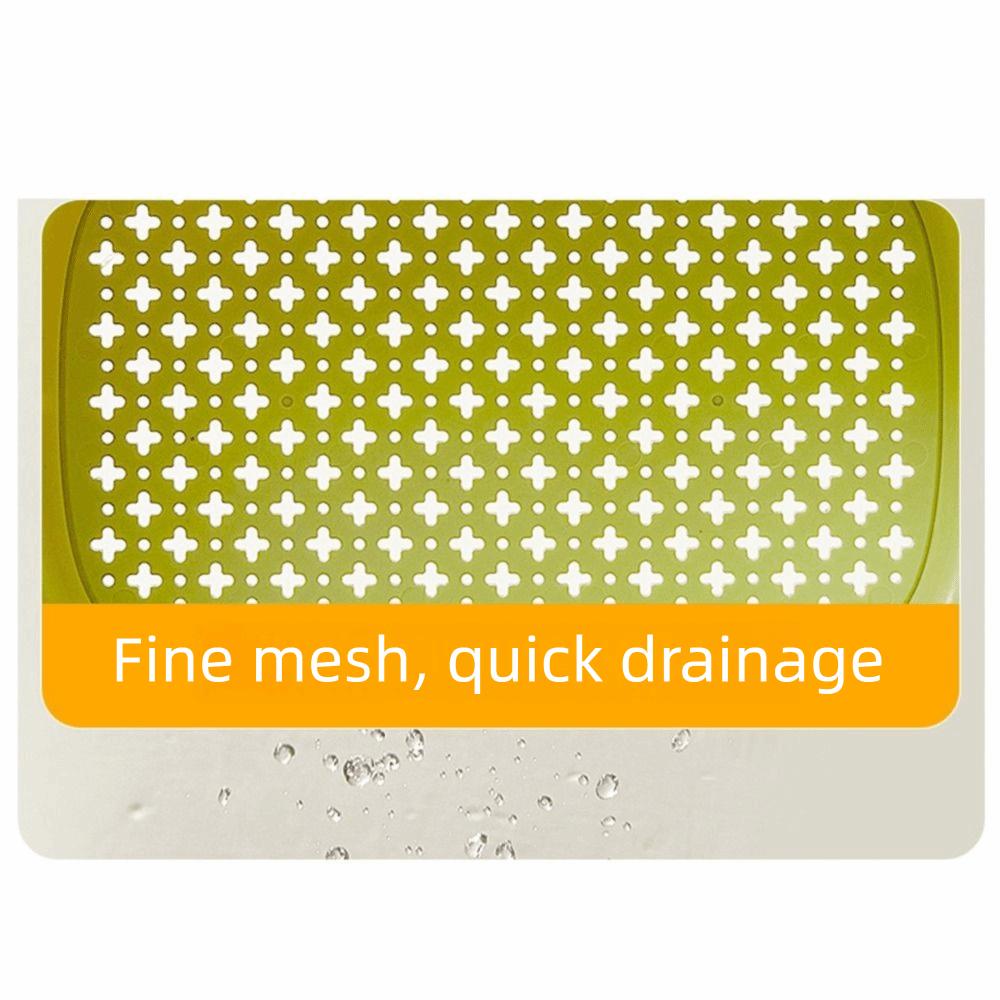 Creative Sink Hanging Strainer Basket 2 In 1 Soap Sponge Storage Shelf Kitchen Accessories