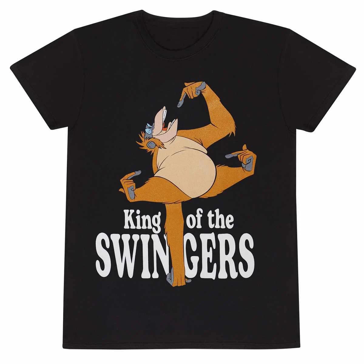 Jungle Book Jungle Book King Of Swingers Official Merch T-Shirt M/L/XL/2XL NEW- XL