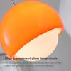 LED Medieval Glass Pendant Light Minimalist Cream Pumpkin Hanging Lamps For Bedroom Living Rooms Study Cafe Illumination Luminai