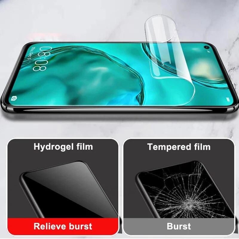 3PCS Hydrogel Film for Honor 8x 6x 7x 10X Lite 9X 9A 30i 20i Screen Protector for Honor 20 Pro 10 Lite 9 30 10i 8S 8A 9S Film