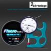 Nötningsbeständig Gjutning Huvudlina 100m Fluorkarbonbeläggning Fiskelina 0.14-0.5mm 4.13LB-34.32LB Snabbsjunkande Lina