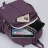 Lightweight Nylon Backpack for Women Casual Daypack Travel Shoulder Bag with Multi Pockets