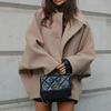 2025 Autumn Women's Chunky Knit Cardigan Sweater with Metal Buttons