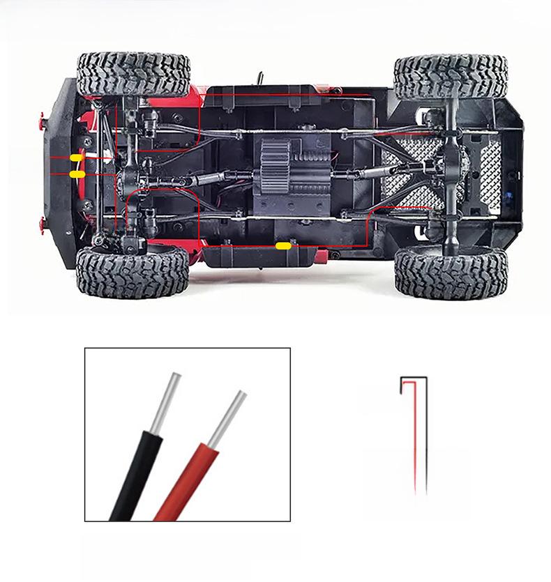 RGB Music Rhythm Car Chassis Light for Off-Road Vehicles