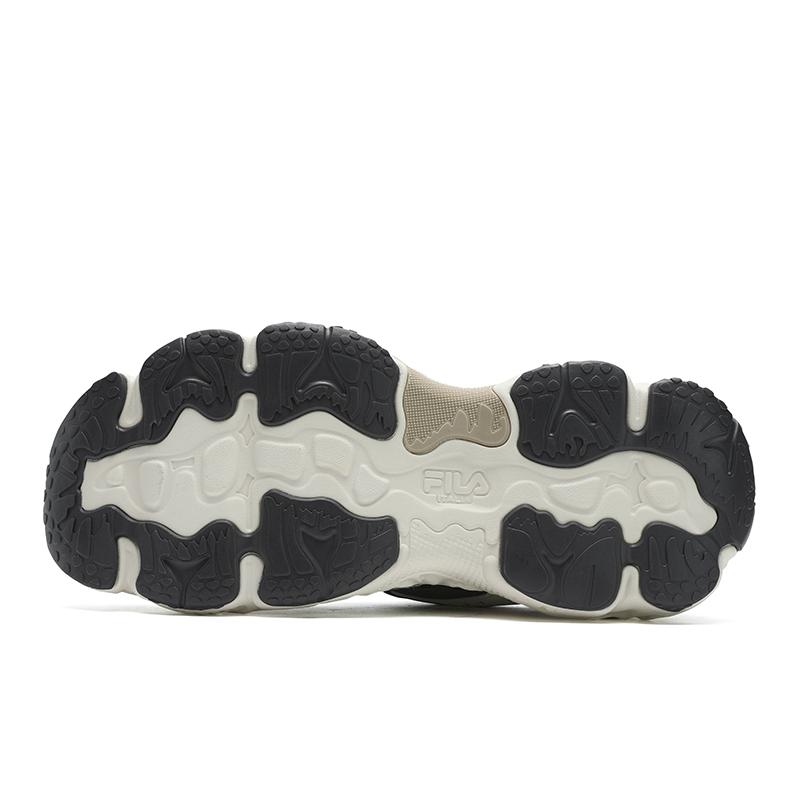 New FILA TORNADO Hurricane Shoes Breathable, Lightweight, Slip Resistant Low top Casual Shoes Men's White Gray F12M532154FTB