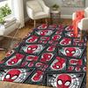 1Pc Spiderman Rug Office Carpet Indoor Outdoor Doormat Nonslip Soft Comfortable Living Christmas Halloween Xmas Gift D924120