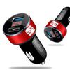 Car Charger 2 USB Ports Fast Charging Digital Display Car Accessories For SEAT Arona Ateca Tarraco Minimo IBL EL-BORN LEON