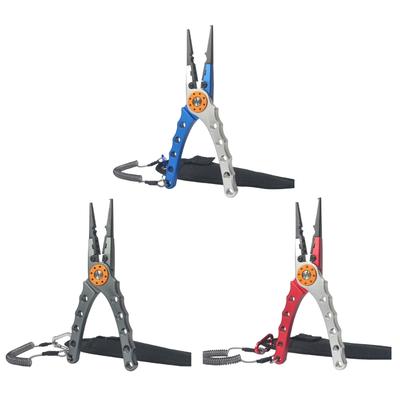 Multifunktions-Fischereizange aus Aluminiumlegierung, Geeignet für Angler, Camper, Schneiden von Schnüren und Hakenentfernung, Flaschenöffner