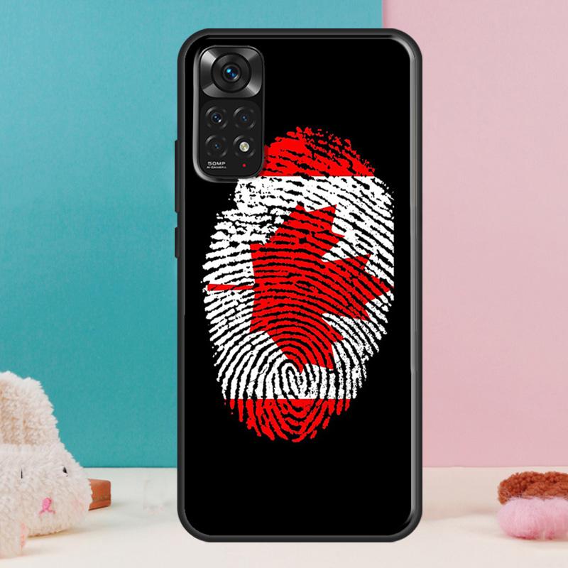 Nationale Flagge Fingerabdruck Hülle Für Xiaomi Redmi Note 13 Pro 14 12 11 9 10 9S 10S 11S 12S Redmi 14C 13C 10C 12C Abdeckung