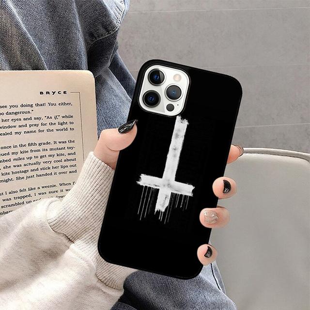 Devil Satan Mobile Soft Case For iPhone 17 Air 16 15 12 Pro Max 13 11 14 Pro Max Max SE2020 Plus Phone Cover