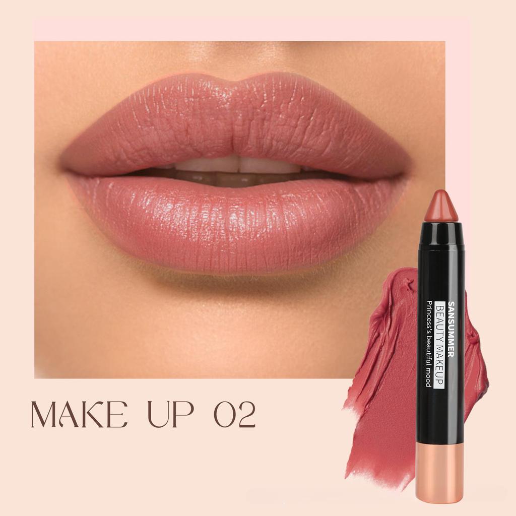 Rossetto idratante glitterato lucido Rossetto impermeabile resistente Lucidalabbra opaco perlato ad alta pigmentazione Regalo di trucco perfetto per le donne