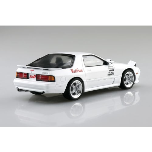 Aoshima Bunka Kyozai (AOSHIMA) Initial D No.2 Takahashi Ryosuke FC3S RX-7 Volume 5 Akina Showdown Specification 1/24 Scale Plastic Model Kit, Molded C