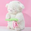 Lamb Plush Doll Kawaii Sweet White Pink Sheep Hold Tulip Flower Soft  Stuffed Animal Doll Sheep Wuggy Cartoon Plushie Toy