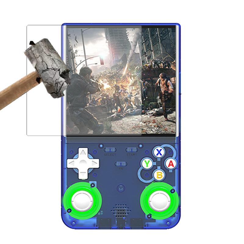 Tempered Glass Screen Protector Film for R16 Ultra R16max V11max Game Console Storage Bag EVA Hard Shell Case Waterproof Box