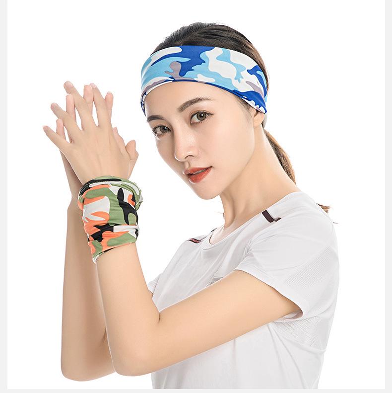 Cooling Ice Silk Outdoor Bandana: Versatile, Breathable, Sun-Protective Neck Gaiter for Cycling