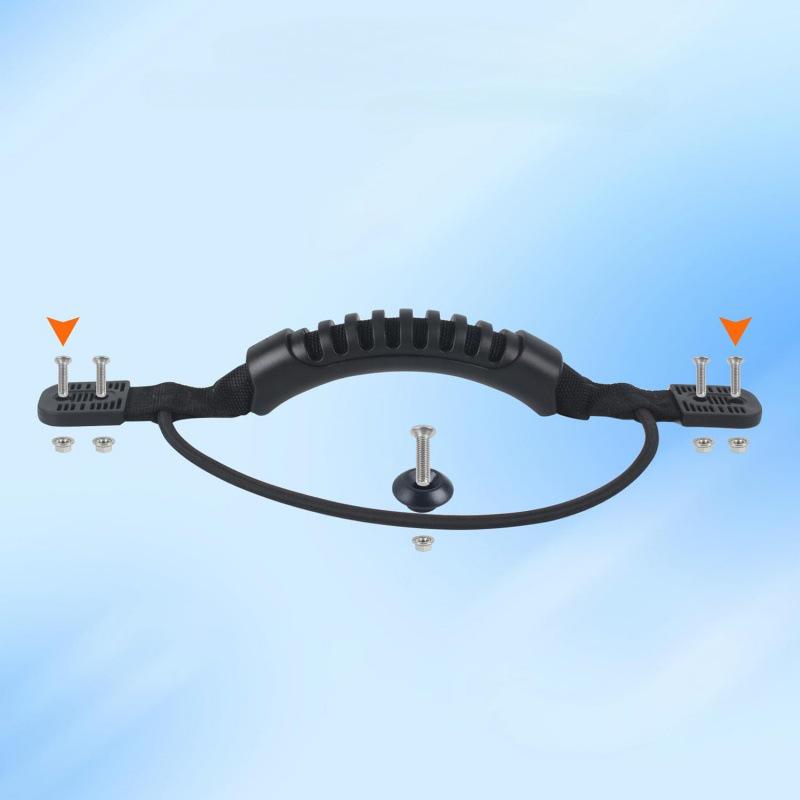 Kayak Accessories: Rubber PVC Handle with Webbing and Rope for Inflatable Boats and Backpacks
